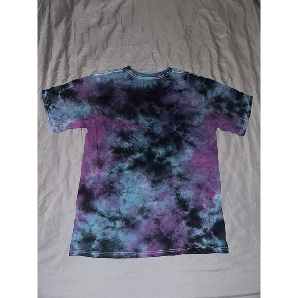 Men’s Authentic Jimi Hendrix Graphic Print Purple Haze Music Tie Dye Shirt Sz M - Picture 8 of 8